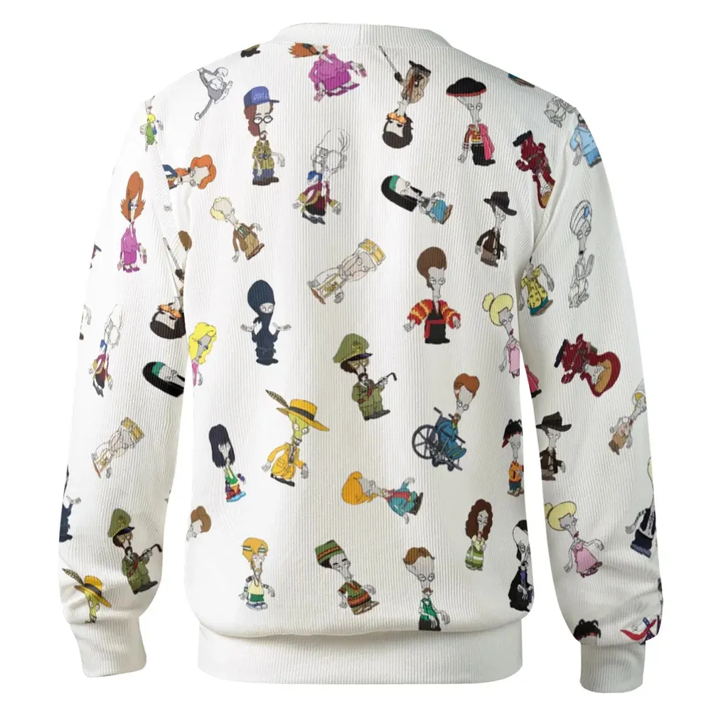 Roger persona Pop culture American Dad Cardigan - 3