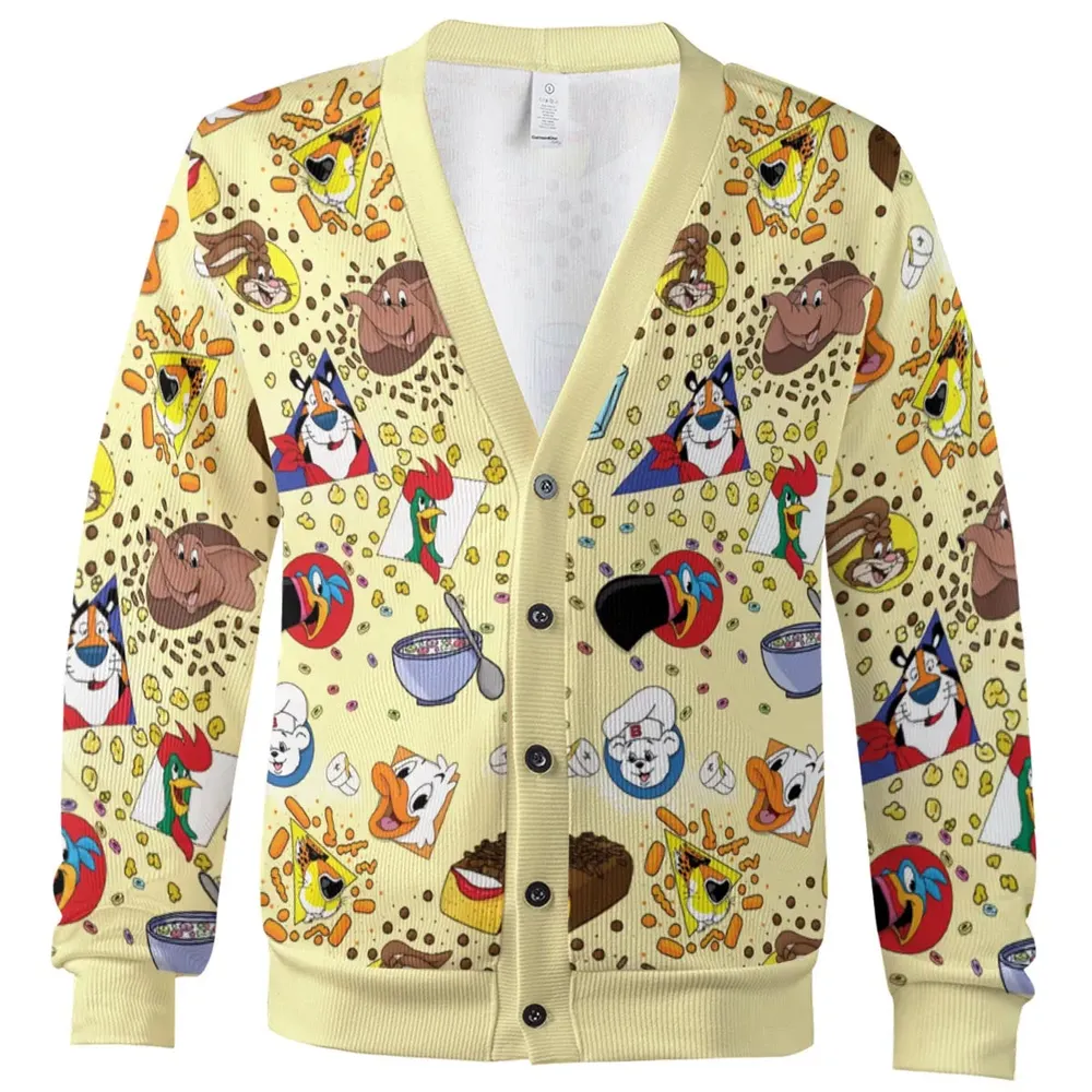 Bimbo Cheetos Cereal Mascot Cardigan - 2