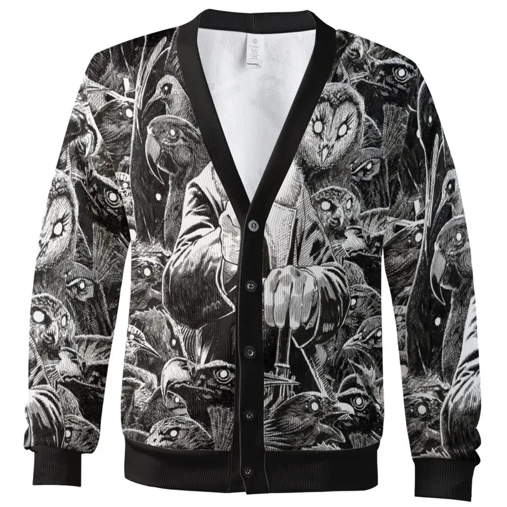 Umbrellas to Underworld Penguin Cardigan - 2