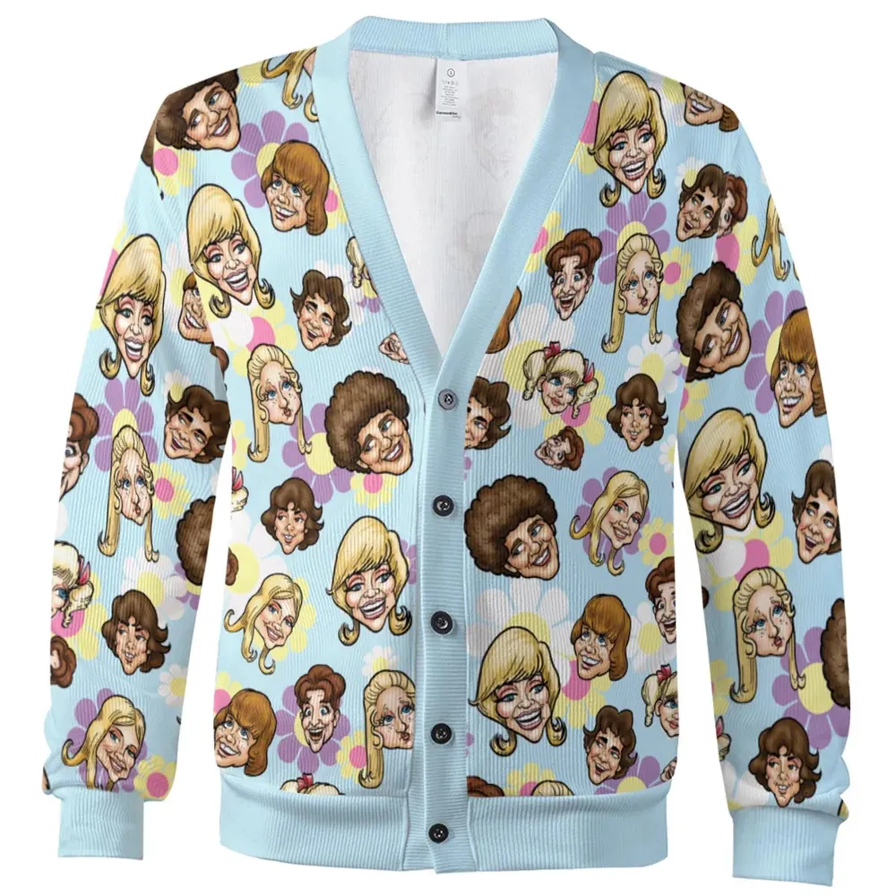 Retro TV The Brady Bunch Characters Cardigan - 2