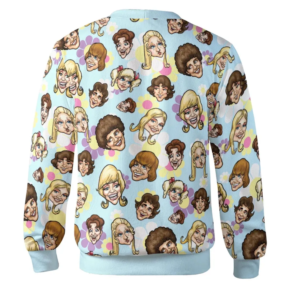 Retro TV The Brady Bunch Characters Cardigan - 3