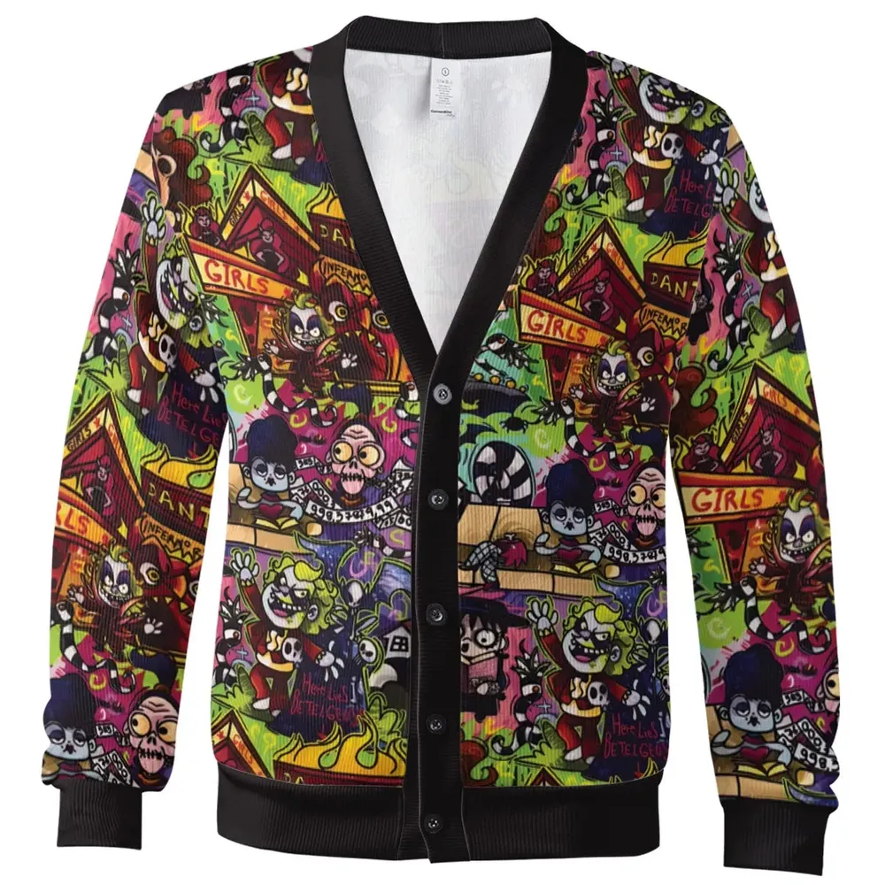 Spooky Chic Beetlejuice Cardigan - 2