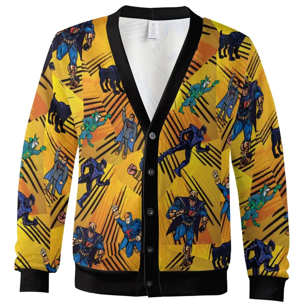 Blue Falcon and Dynomutt Cardigan - 2