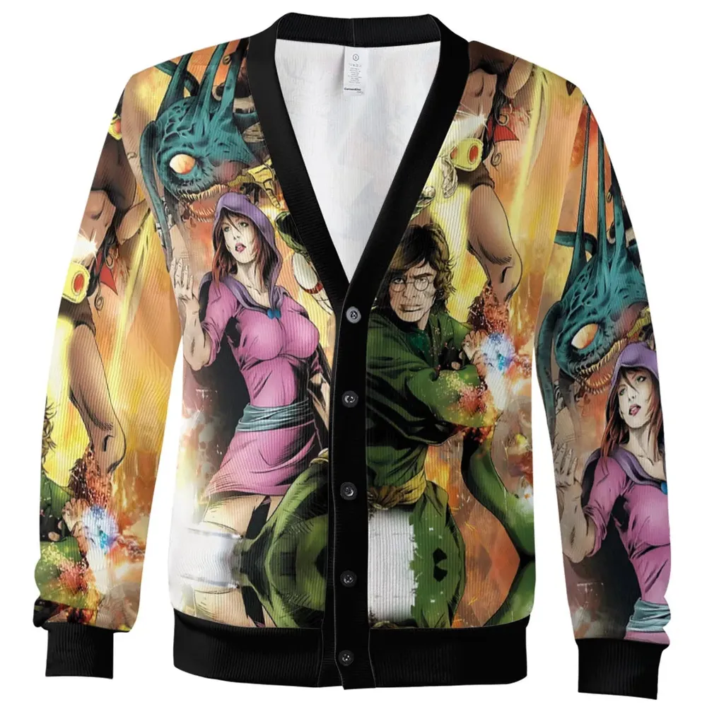 Great Power Dungeons Cardigan - 2