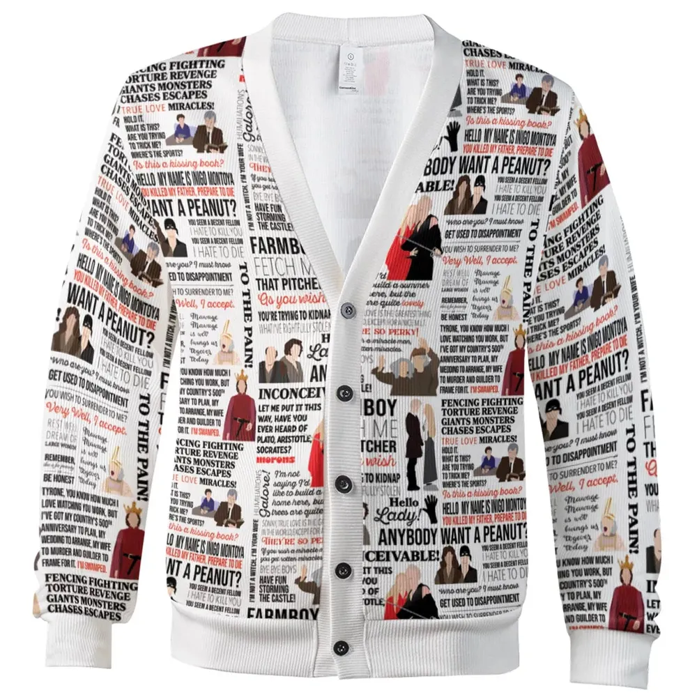 Inconceivable Quotes Cardigan - 2