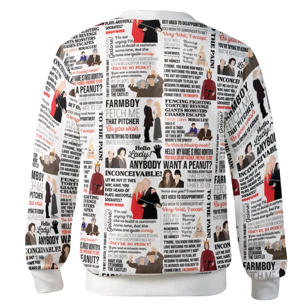 Inconceivable Quotes Cardigan - 3