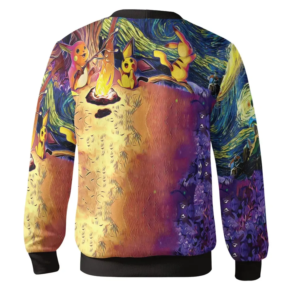 Pokemon Starry Night Campfire Cardigan - 3