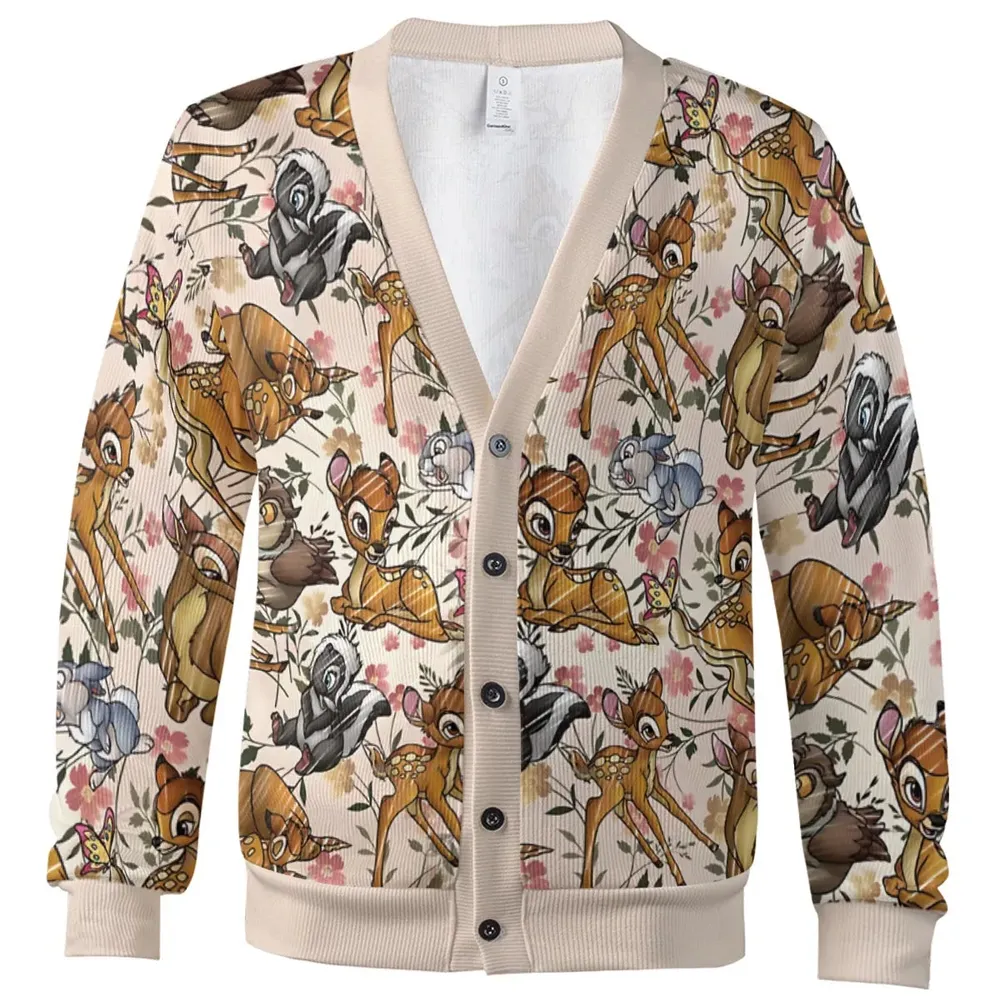 Little Wild Bambi Cardigan - 2