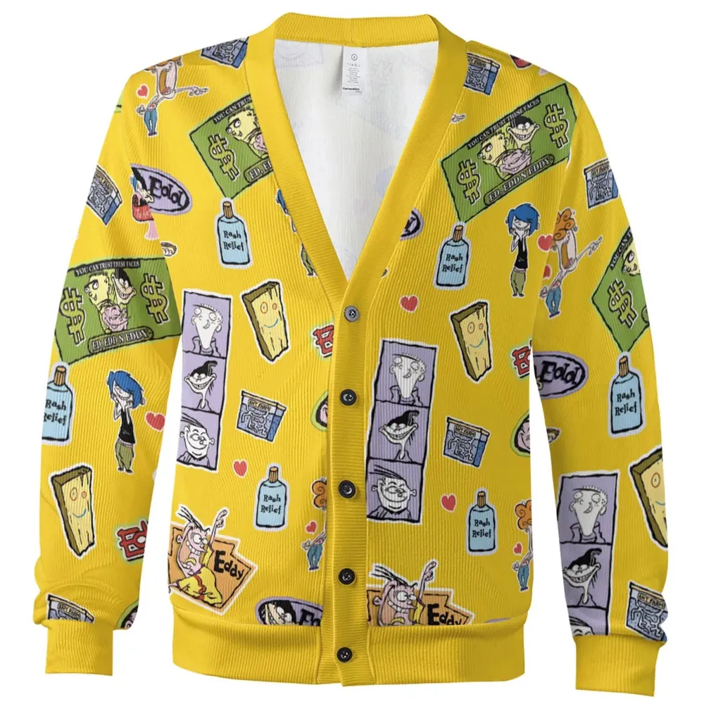 Ed Edd n Eddy n The Kanker Sisters Cardigan - 2