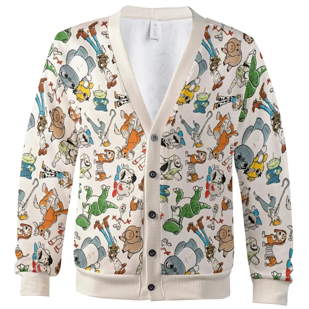 Toy Story Toss Pattern Cardigan - 2