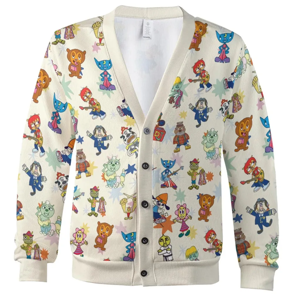 Parappa the Rapper Characters Cardigan - 2