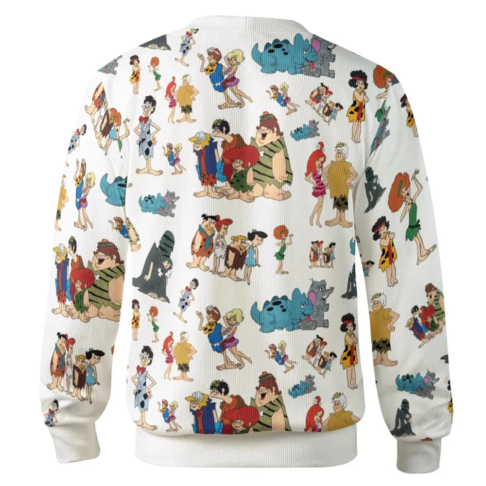 The Pebbles and Bamm Bamm Show Characters Cardigan - 3