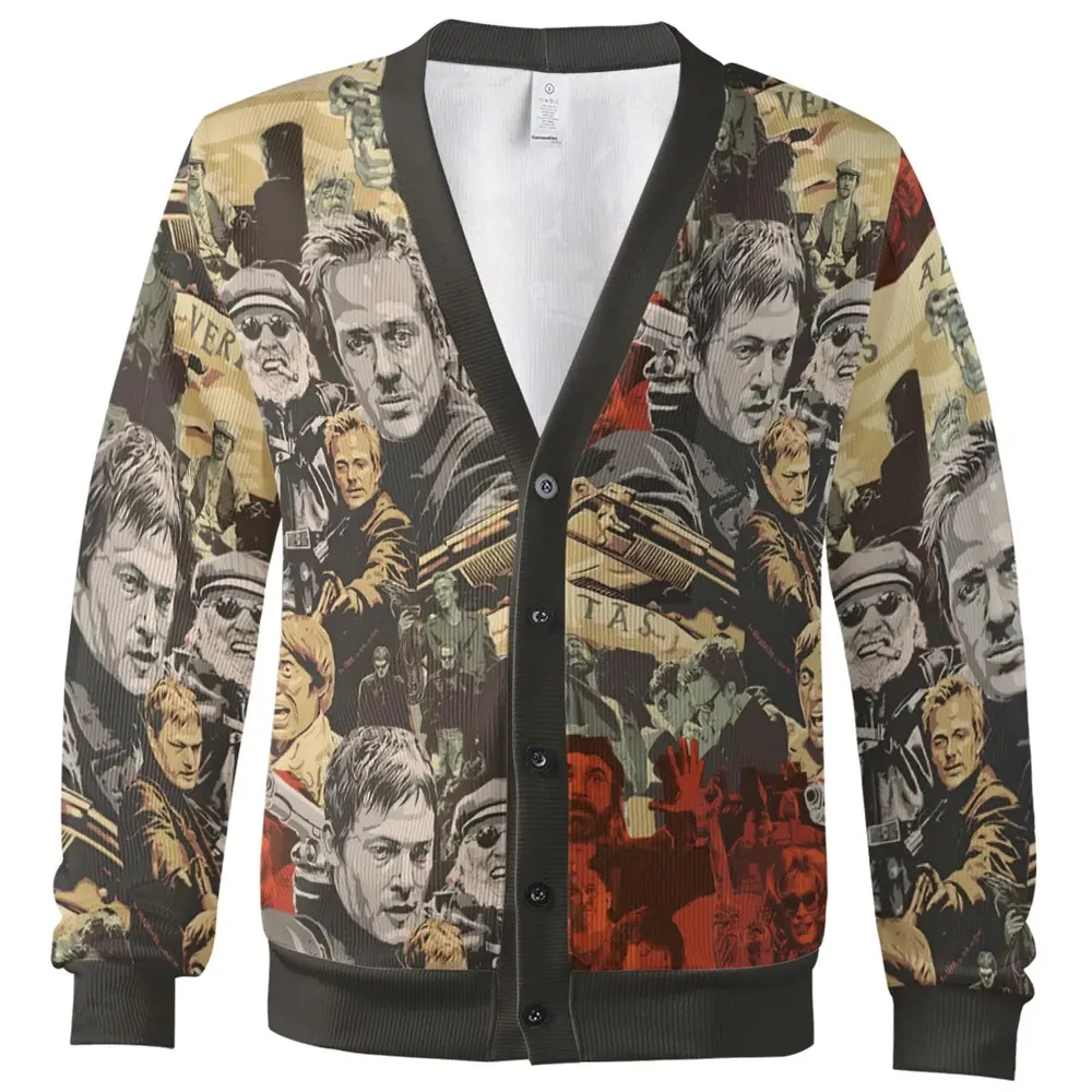 Retro 90s Action Film The Boondock Saints Cardigan - 2