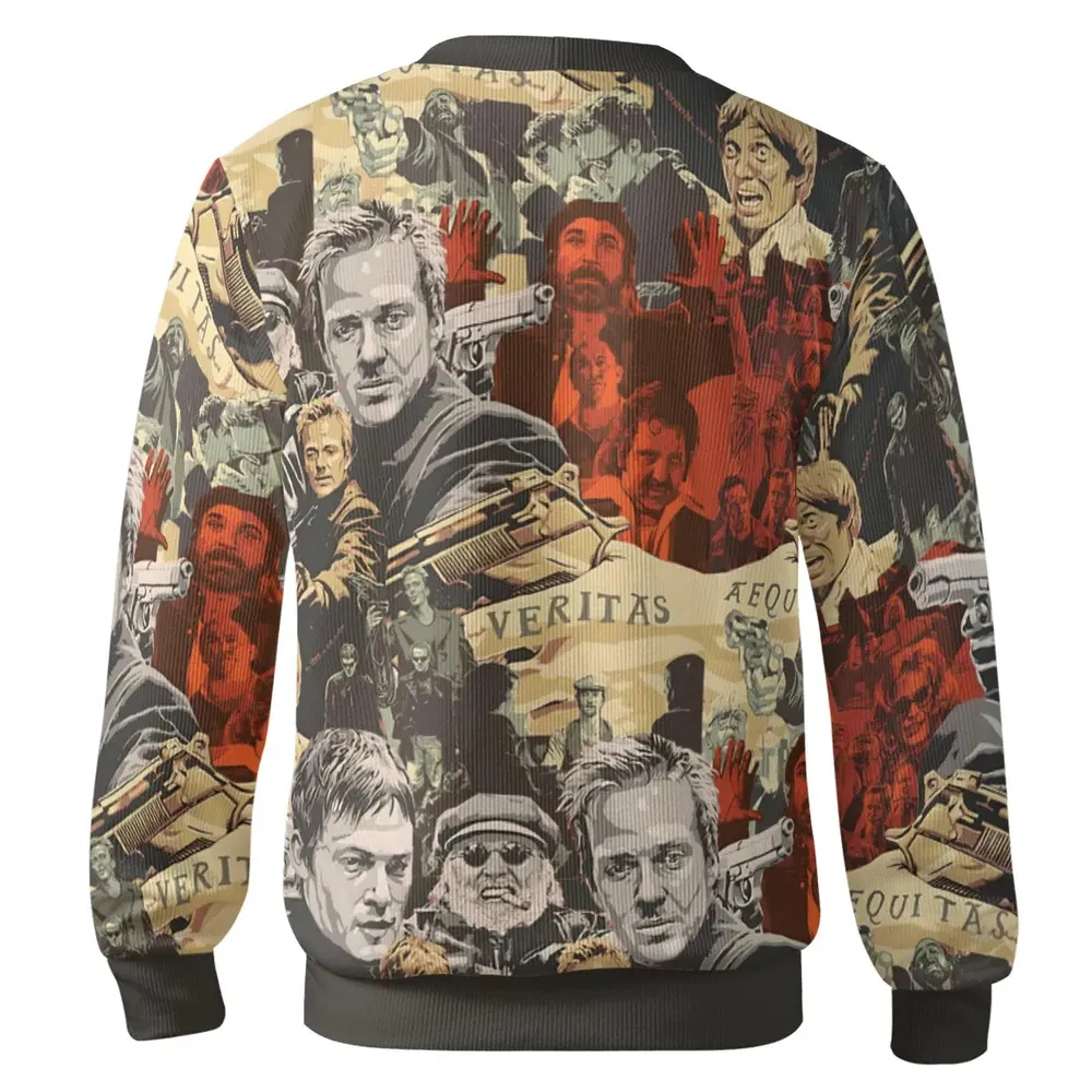 Retro 90s Action Film The Boondock Saints Cardigan - 3