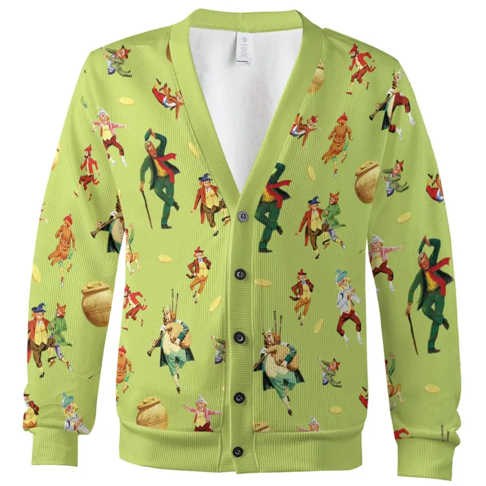 Irish Movie Darby O'Gill Characters Cardigan - 2