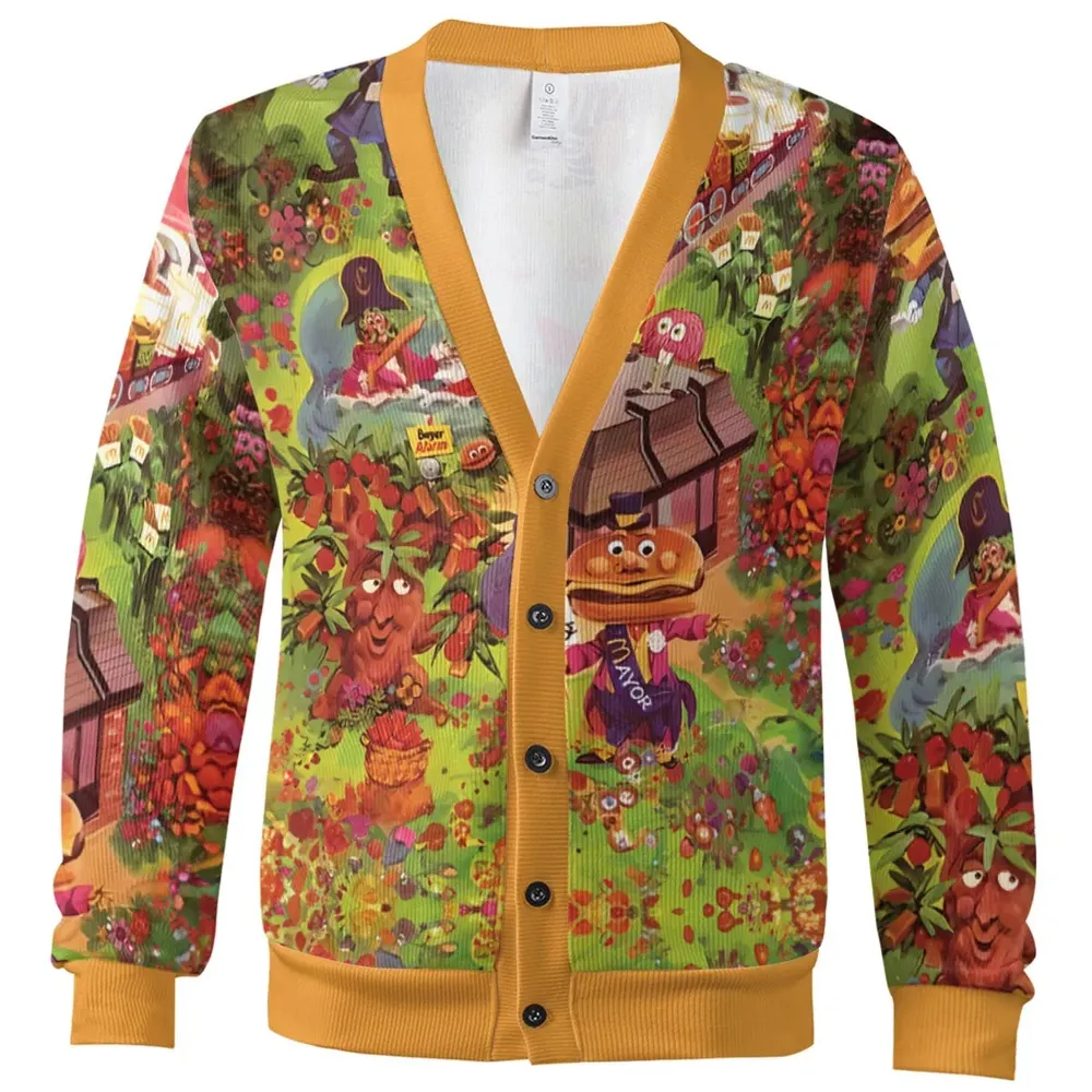 Wonder Foodland The Siege Of Mcdonaldland Cardigan - 2
