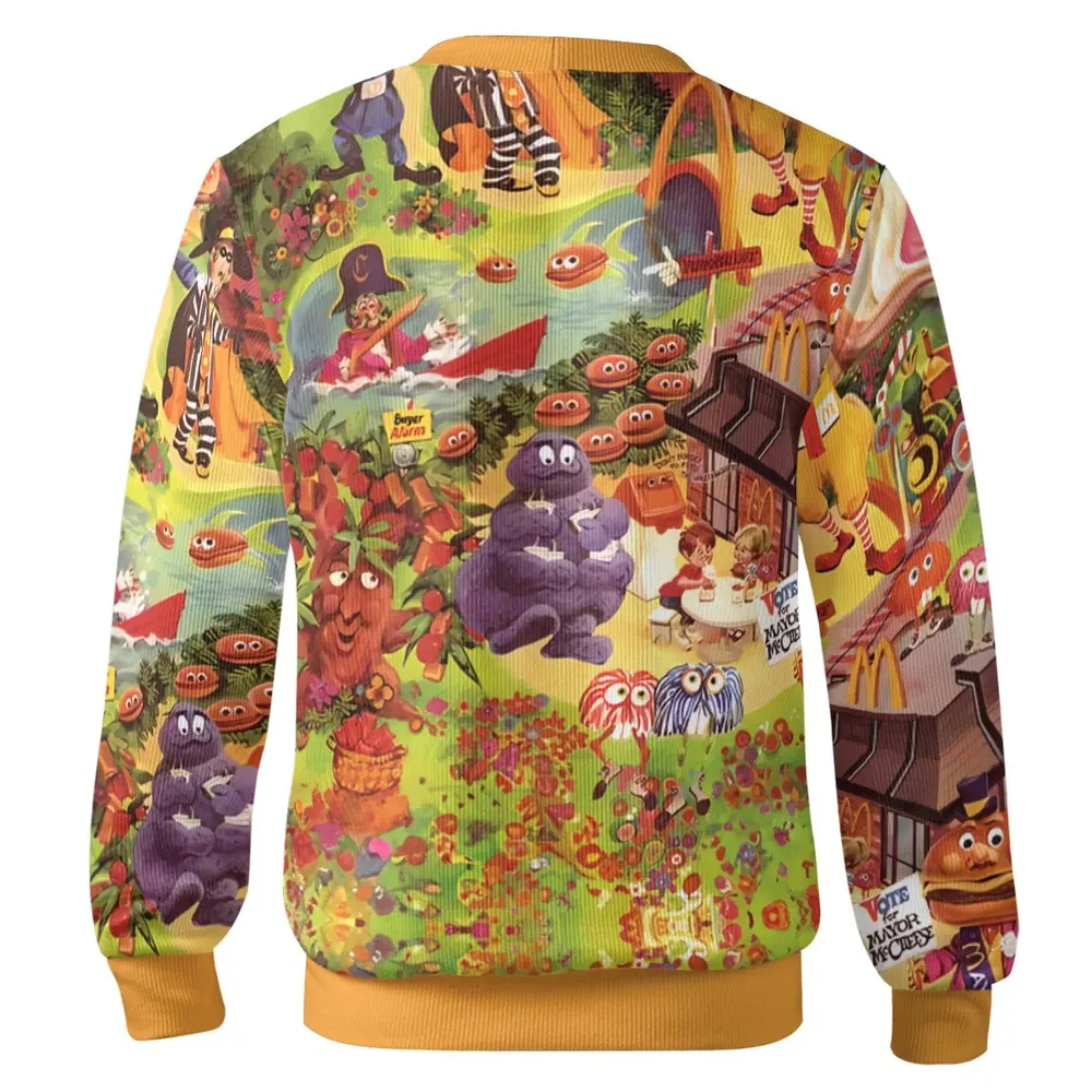 Wonder Foodland The Siege Of Mcdonaldland Cardigan - 3