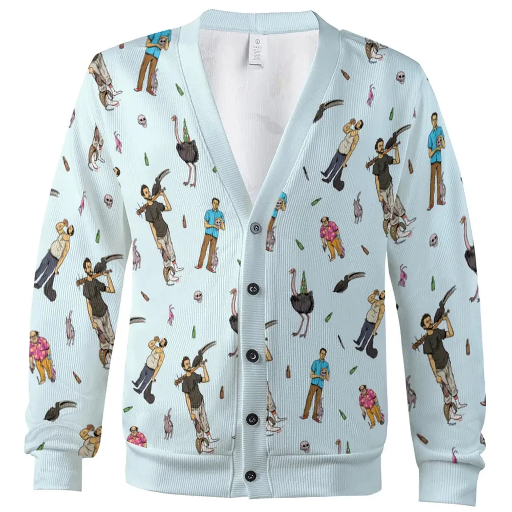 Count Duckula Characters Cardigan - 2