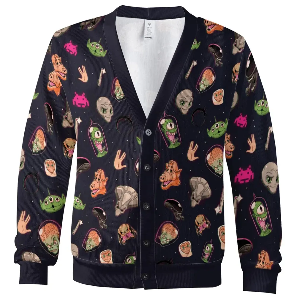Classic Aliens Cardigan - 2