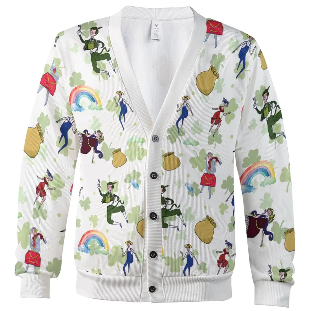Irish Movie Finian’s Rainbow Characters Cardigan - 2