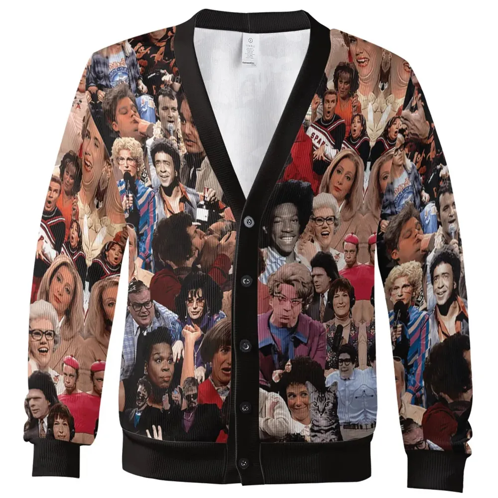 90s Saturday Crew SNL Cardigan - 2