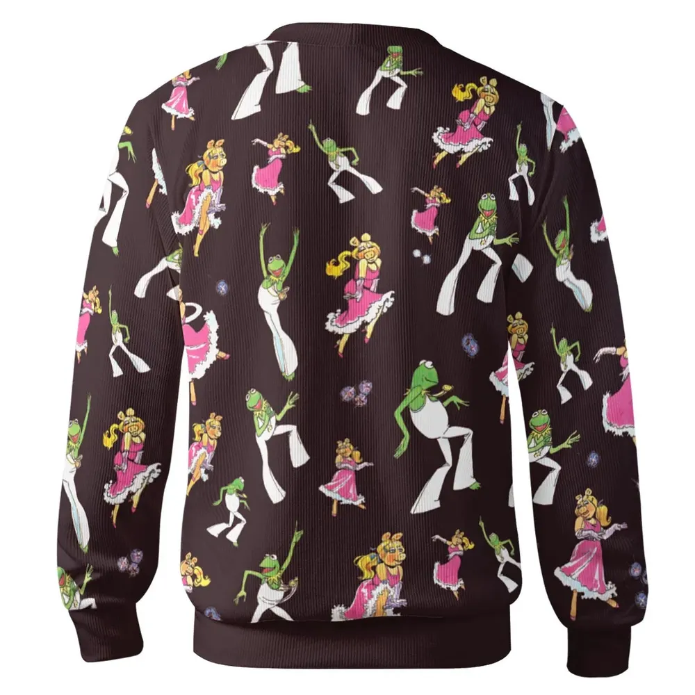 Disco Couple Kermit And Piggy The Muppet Show Cardigan - 3
