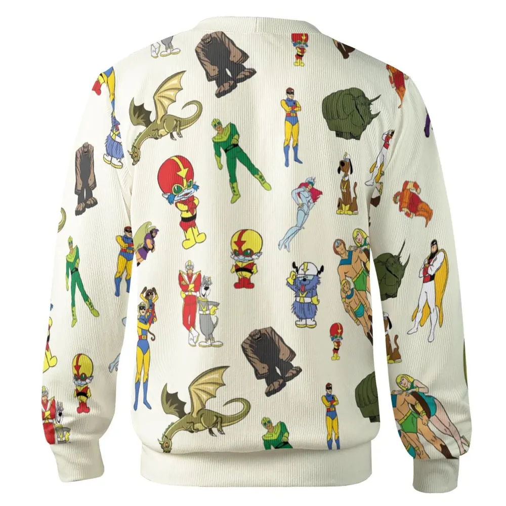 Herculoids and The Rest Of Hanna Barbera Space Stars Cardigan - 3