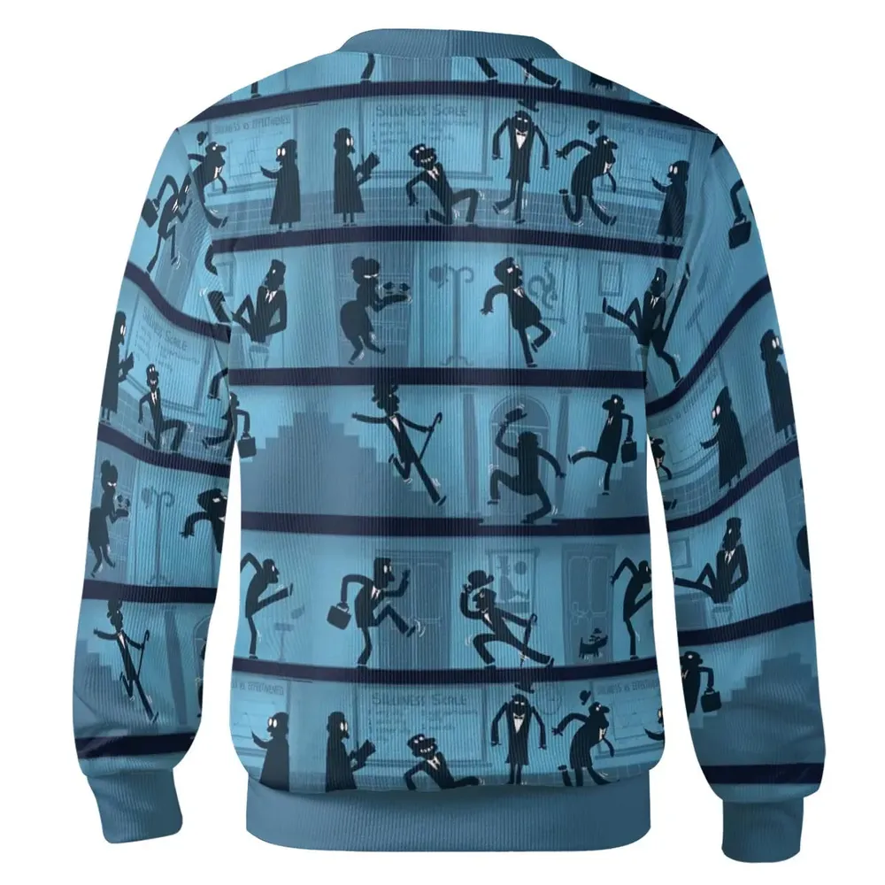 Walking In The Darkness Silly Walks Cardigan - 3