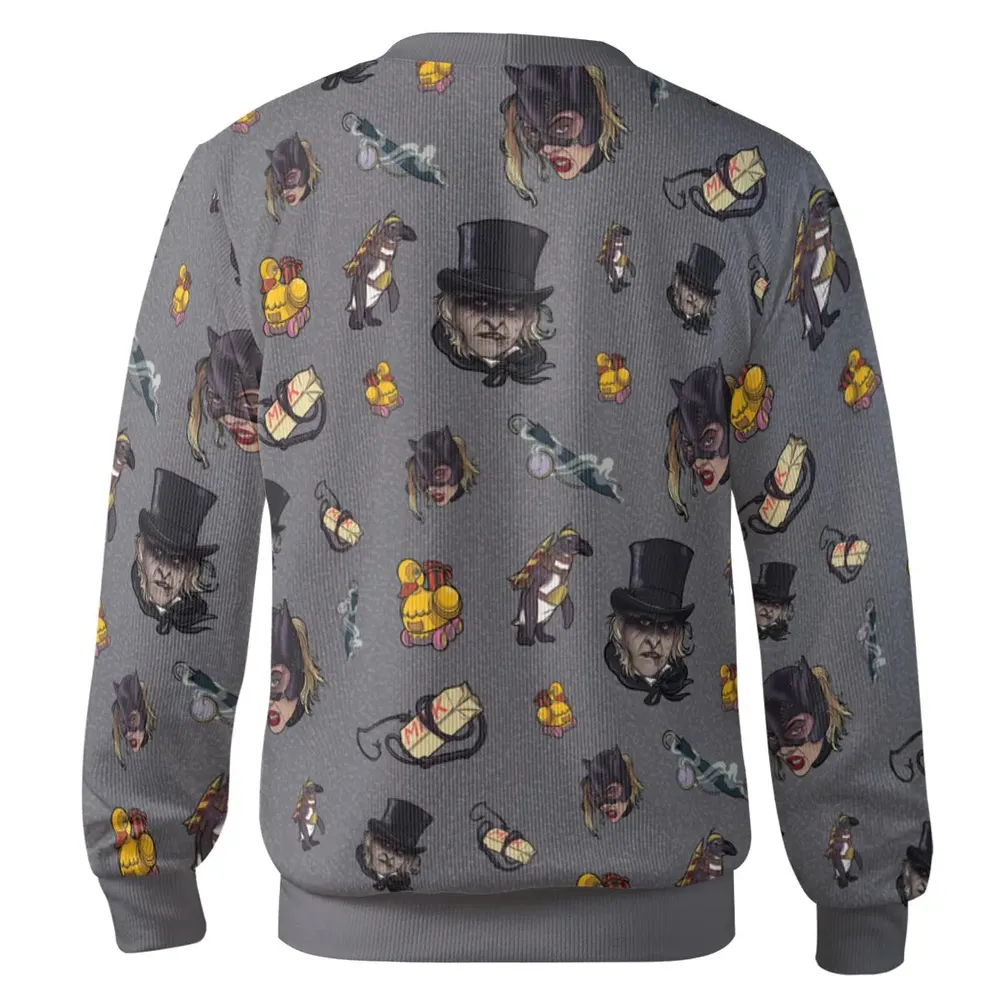 90s Returns Penguin and Catwoman Cardigan - 3