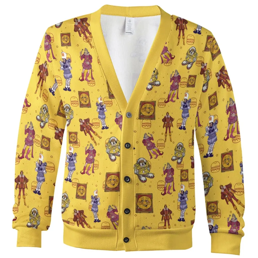 Vintage Burger King Commercial 1980 Cardigan - 2