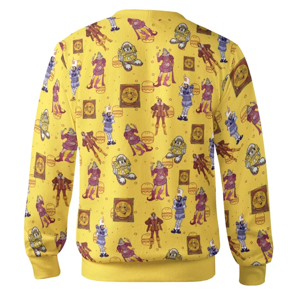 Vintage Burger King Commercial 1980 Cardigan - 3