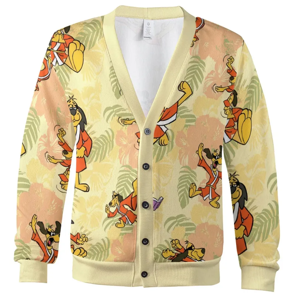 Kung Fu Dog Hong Kong Phooey Cardigan - 2