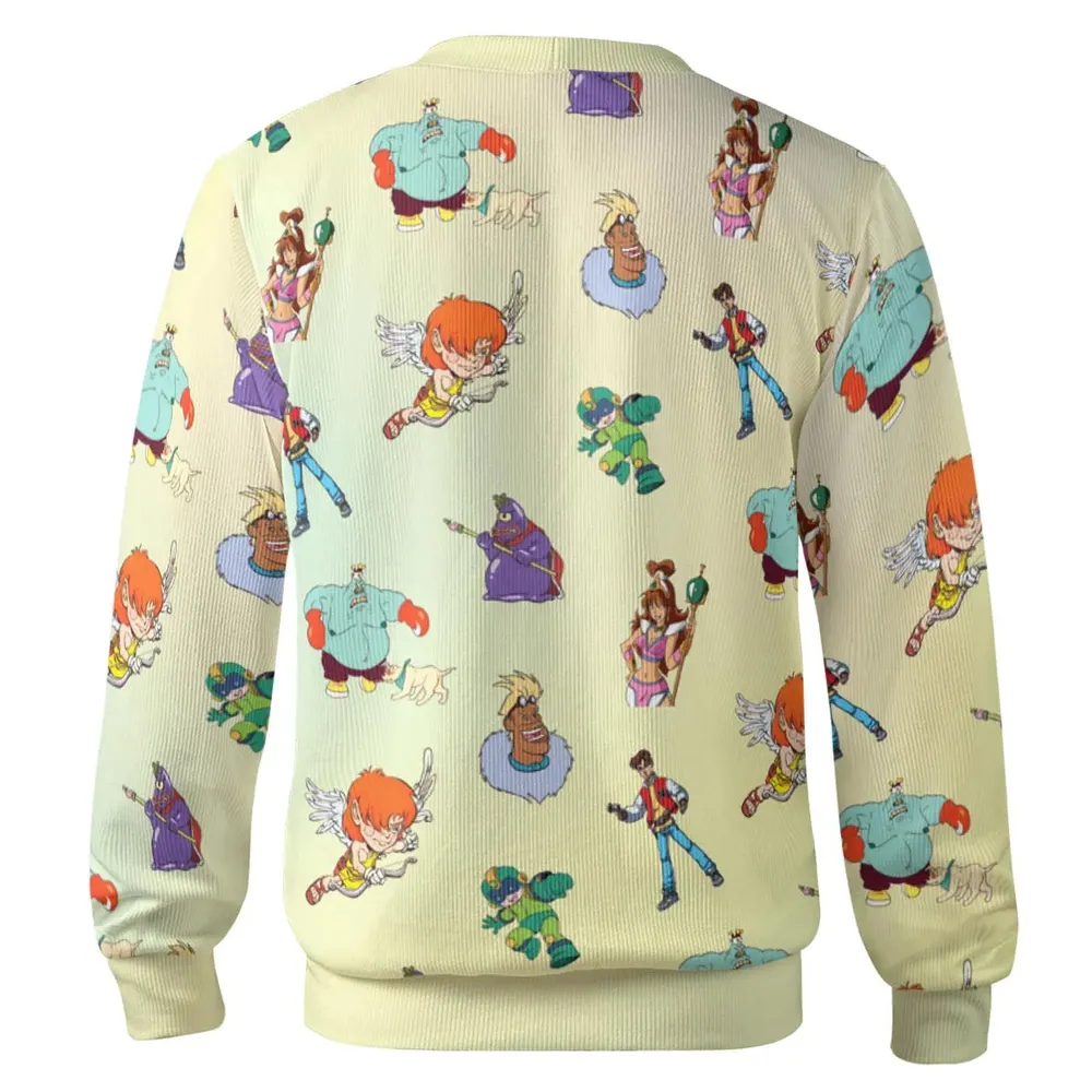 80s Captain N: The Game Master Characters Cardigan - 3