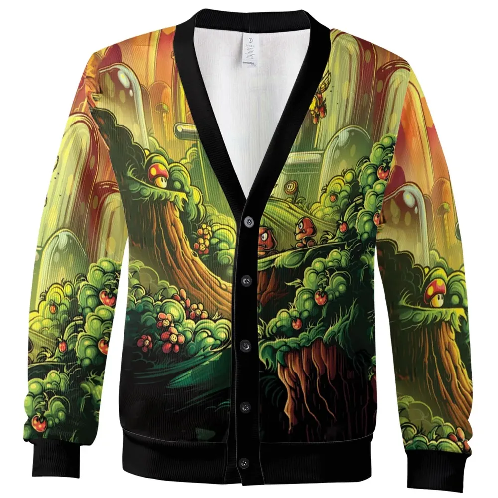 Plumber Kingdom Super Mario Cardigan - 2