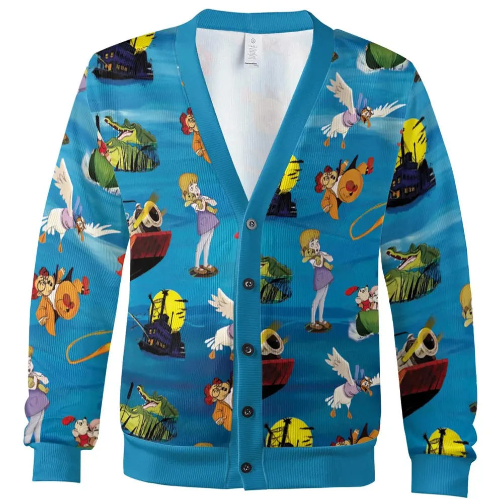 Chasing The Rescuers Characters Cardigan - 2