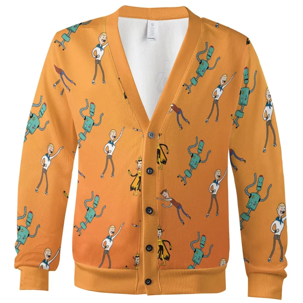 Monarch Madness The Venture Bros Adventure Time Mashup Cardigan - 2