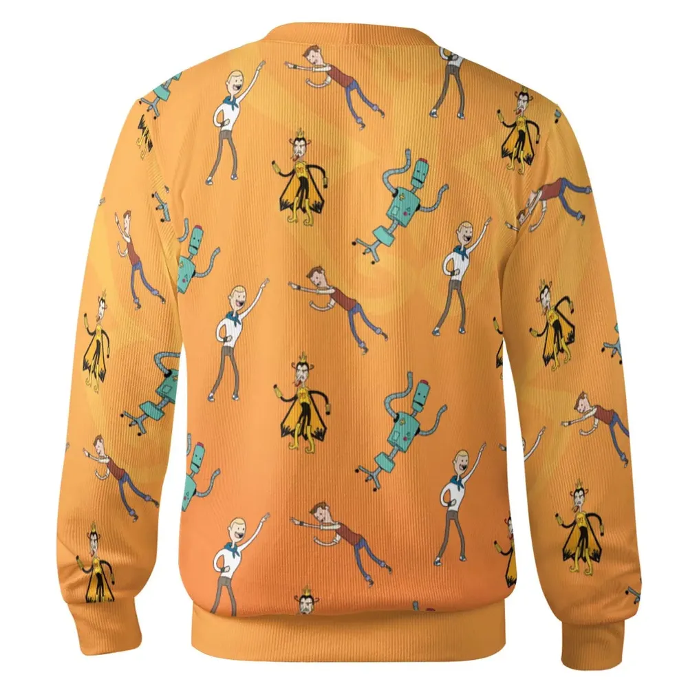 Monarch Madness The Venture Bros Adventure Time Mashup Cardigan - 3