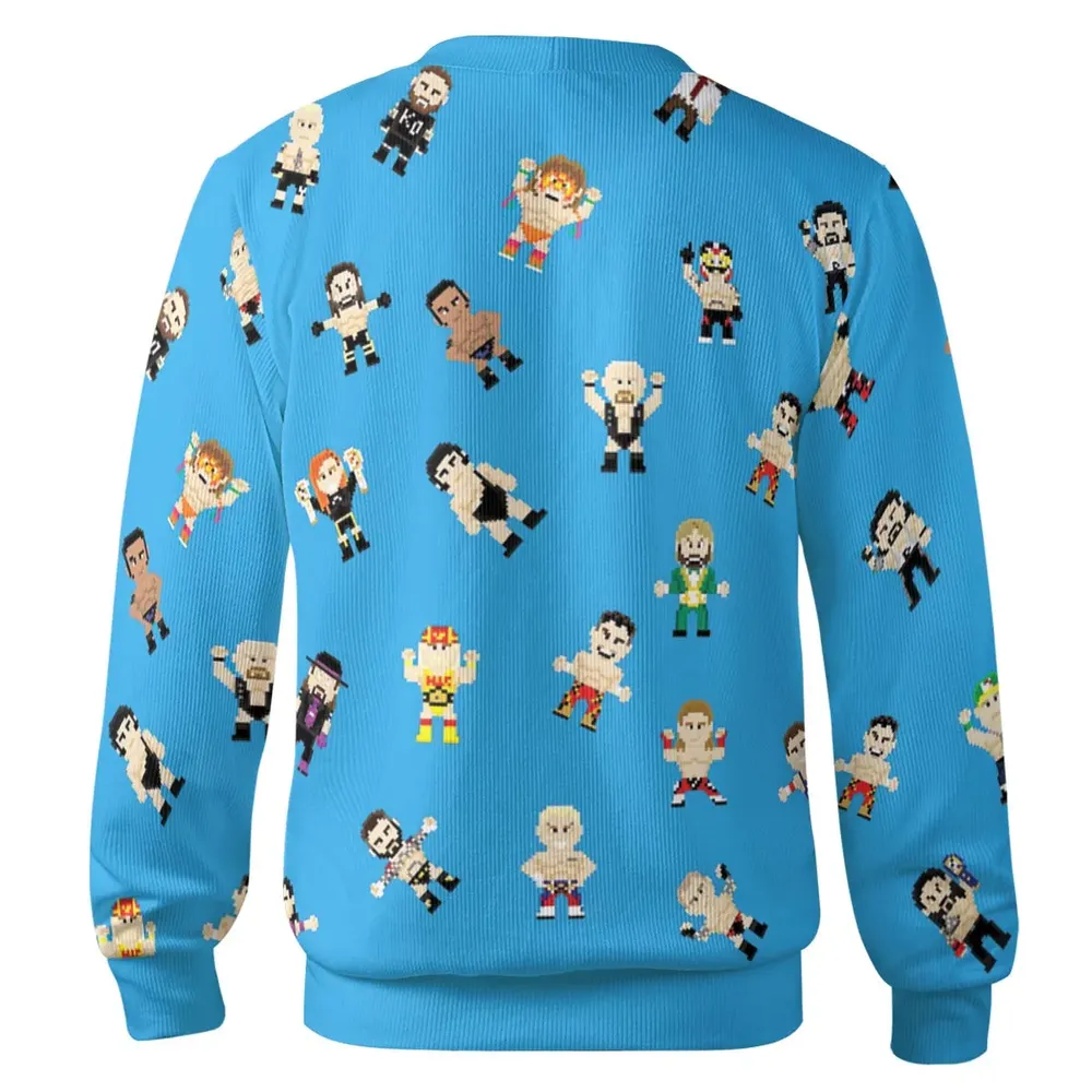 8-Bit Wrestlers Cardigan - 3
