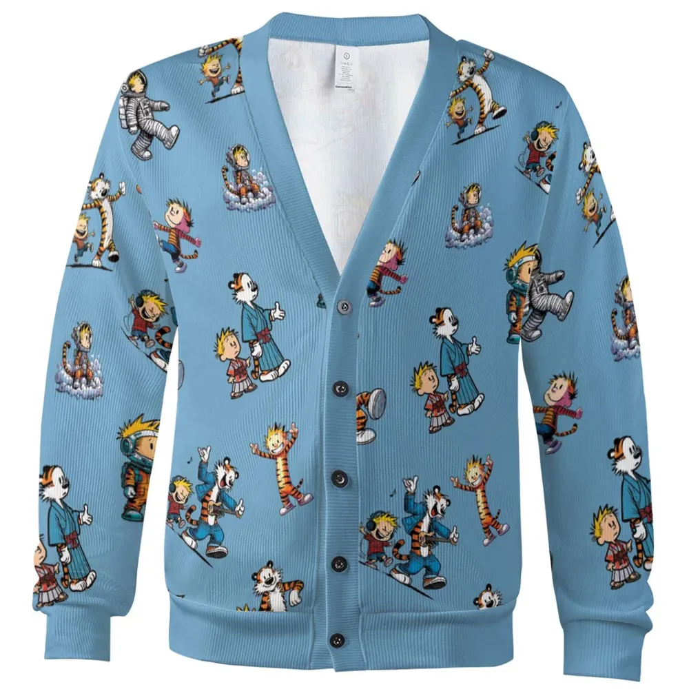 Comics Come To Life Calvin And Hobbes Cardigan - 2