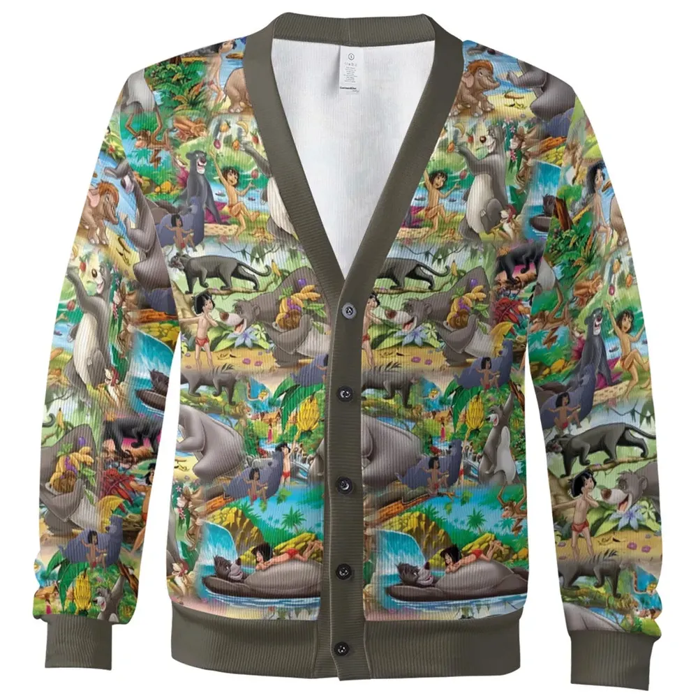 The Jungle Book Rudyard Kipling Seamless Cardigan - 2