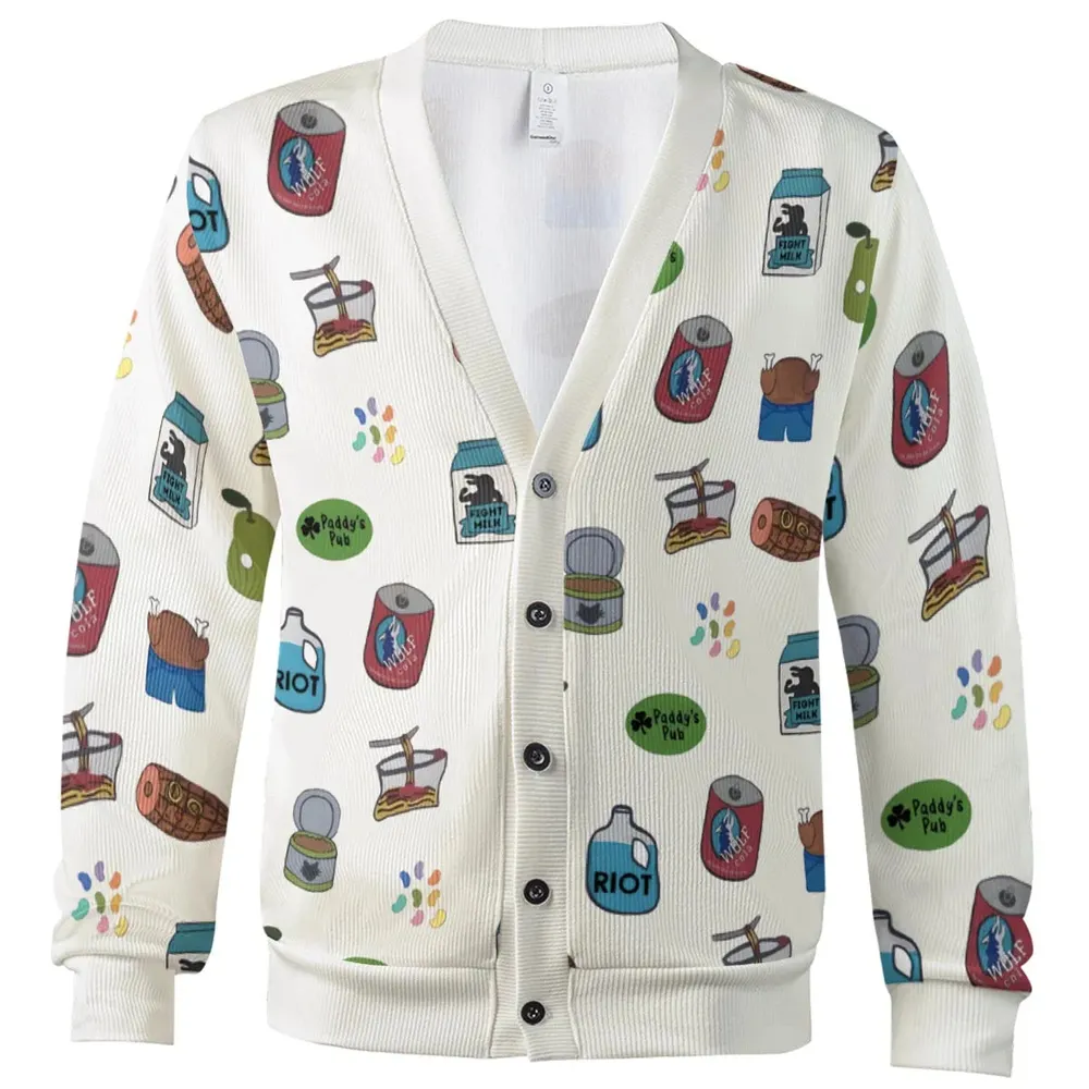 The Food of It's Always Sunny In Philadelphia Cardigan - 2