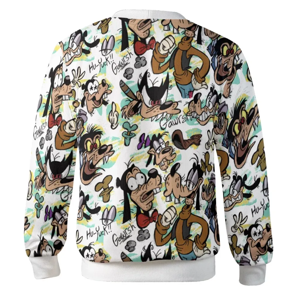 Many Faces Of Goofy Cardigan - 3