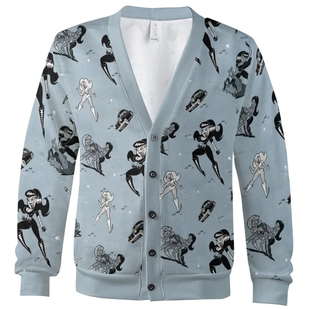 Faster Pussycat Kill Kill Characters Cardigan - 2