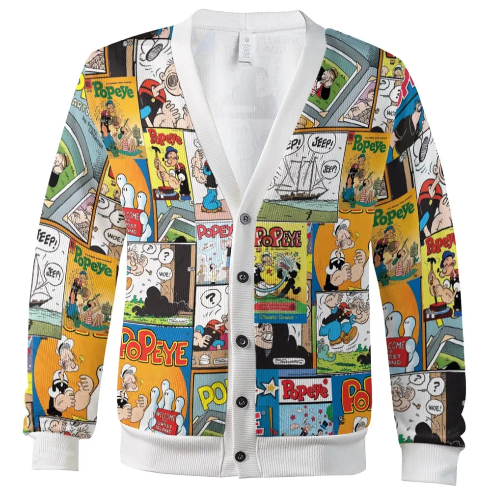 Olive Oyl Popeye Comic Cardigan - 2