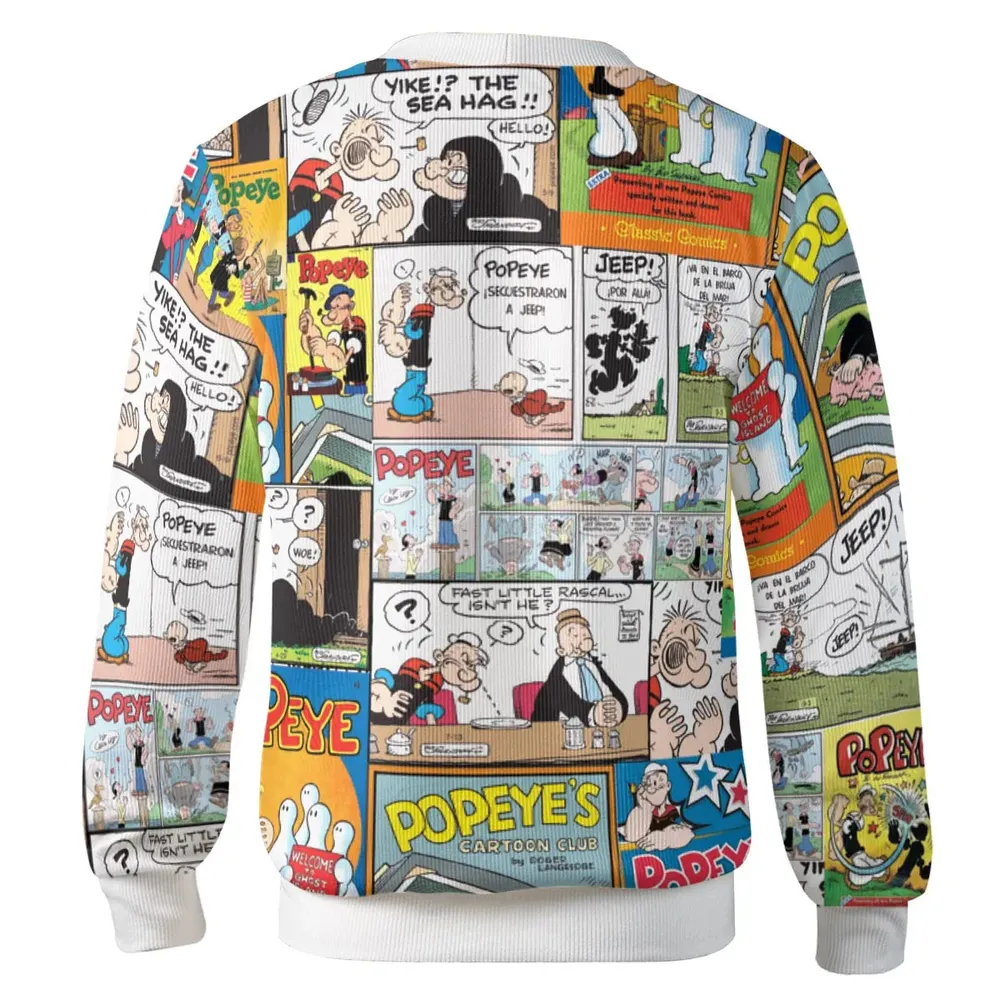 Olive Oyl Popeye Comic Cardigan - 3