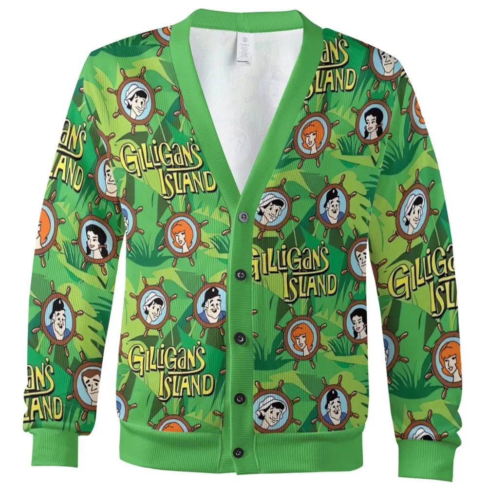 Gilligan's Island Characters Cardigan - 2