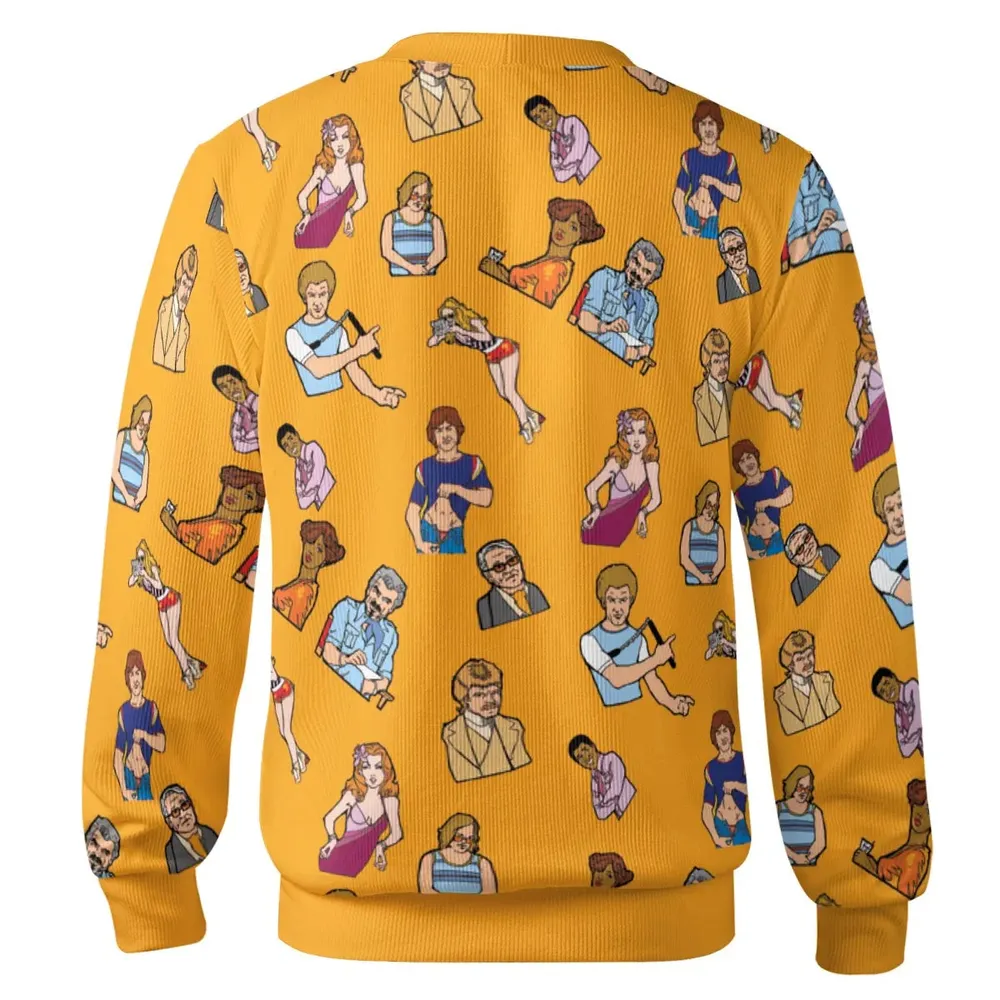 Summer Party Boogie Nights Characters Cardigan - 3
