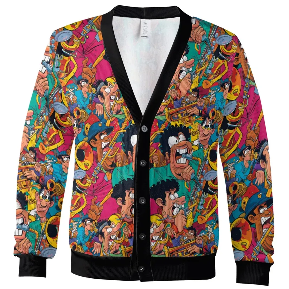 Fat Albert Animated Spin-offs Cardigan - 2