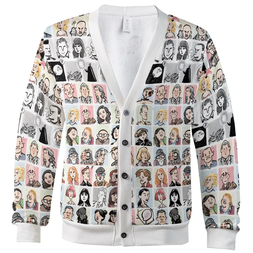 Many Faces of Twin Peaks Cardigan - 2