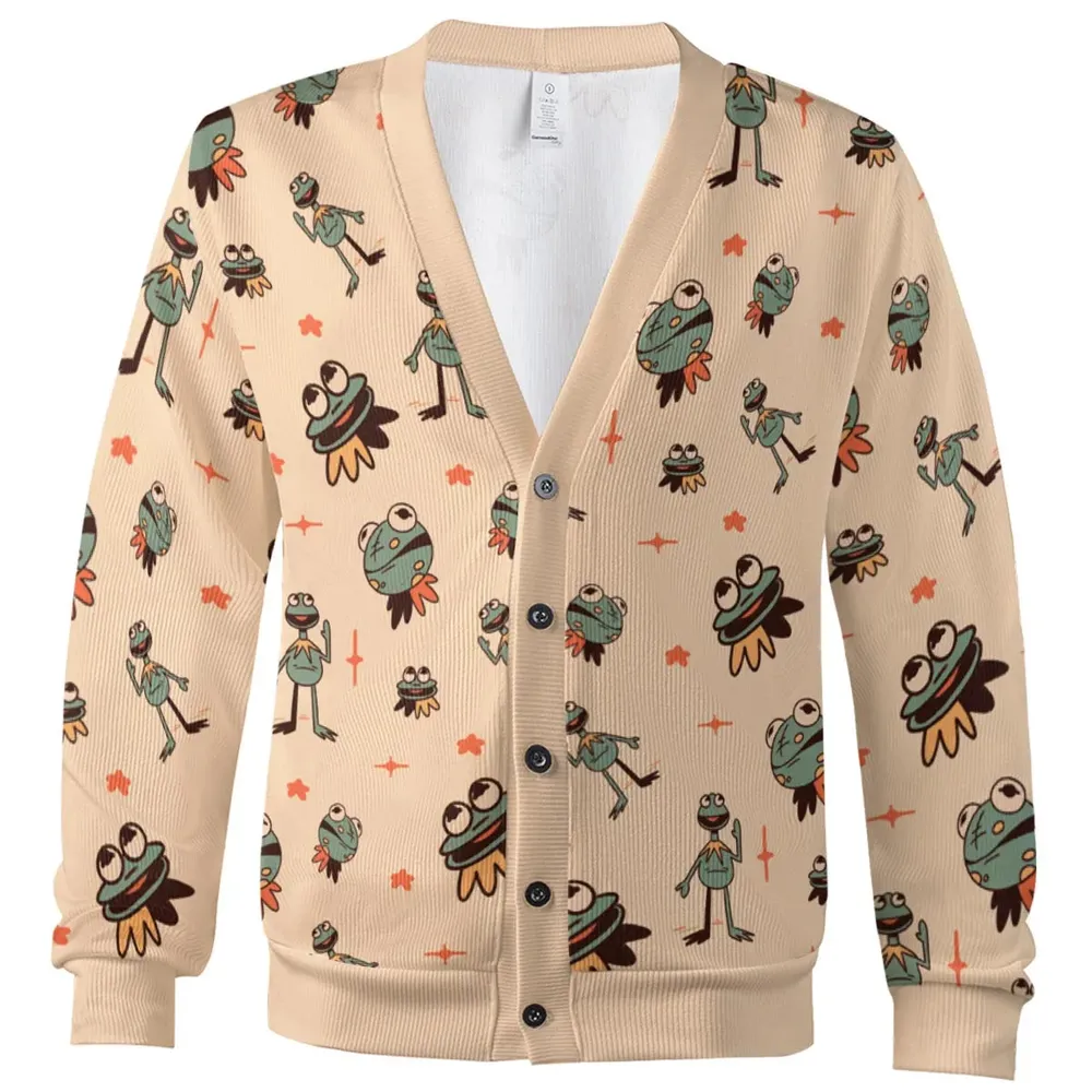 Kermit The Frog Doodles Cardigan - 2